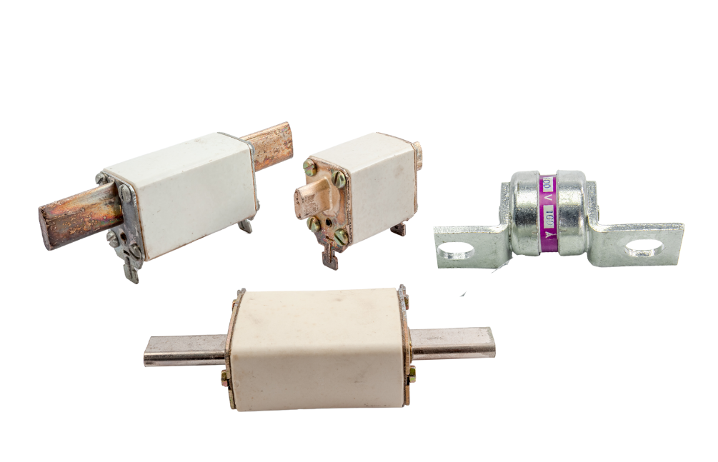 High rupturing capacity (HRC) fuse.