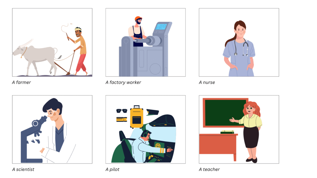 Various occupations.