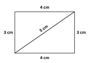 Rectangular map of a school's playground.